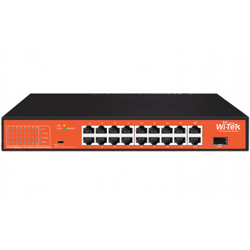 WI-TEK WI-PS518GH коммутатор 15 портов WI-TEK WI-PS518GH коммутатор 15 портов