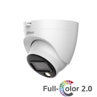 HAC-HDW1239TLQP-A-LED - 2Мп HDCVI камера FullColor 2.0 с микрофоном
