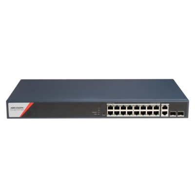 Коммутатор Hikvision DS-3E1520HP-SI-16P2T2F Коммутатор Hikvision DS-3E1520HP-SI-16P2T2F