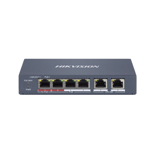 Коммутатор Hikvision DS-3E1106HP-EI Коммутатор Hikvision DS-3E1106HP-EI