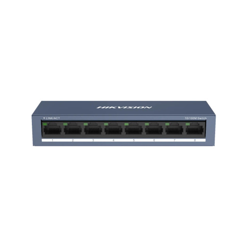 DS-3E0108-O Коммутатор 8 портов  Hikvision 